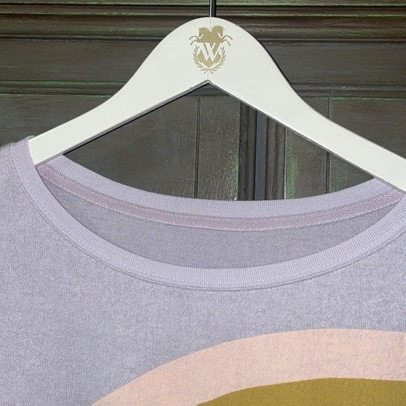 WildFox 💋🦊 Color Cloud Baggy Beach Jumper Sweatshirt Size XS NWOT - Picture 3 of 8